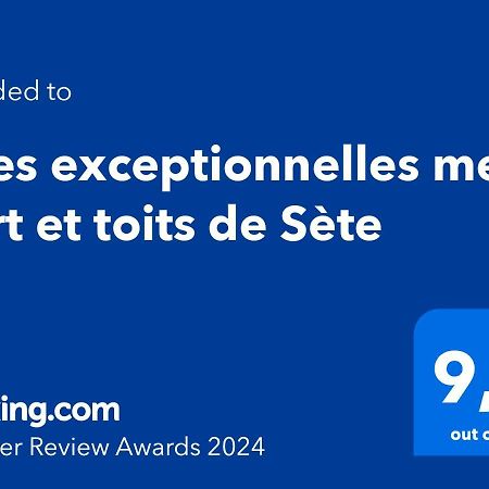 Vues Exceptionnelles Mer, Port Et Toits De Sète Dış mekan fotoğraf