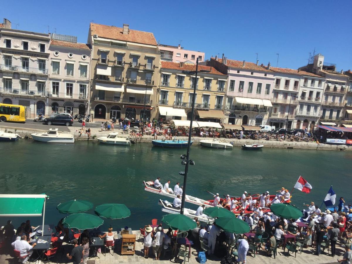 Vues Exceptionnelles Mer, Port Et Toits De Sète Dış mekan fotoğraf